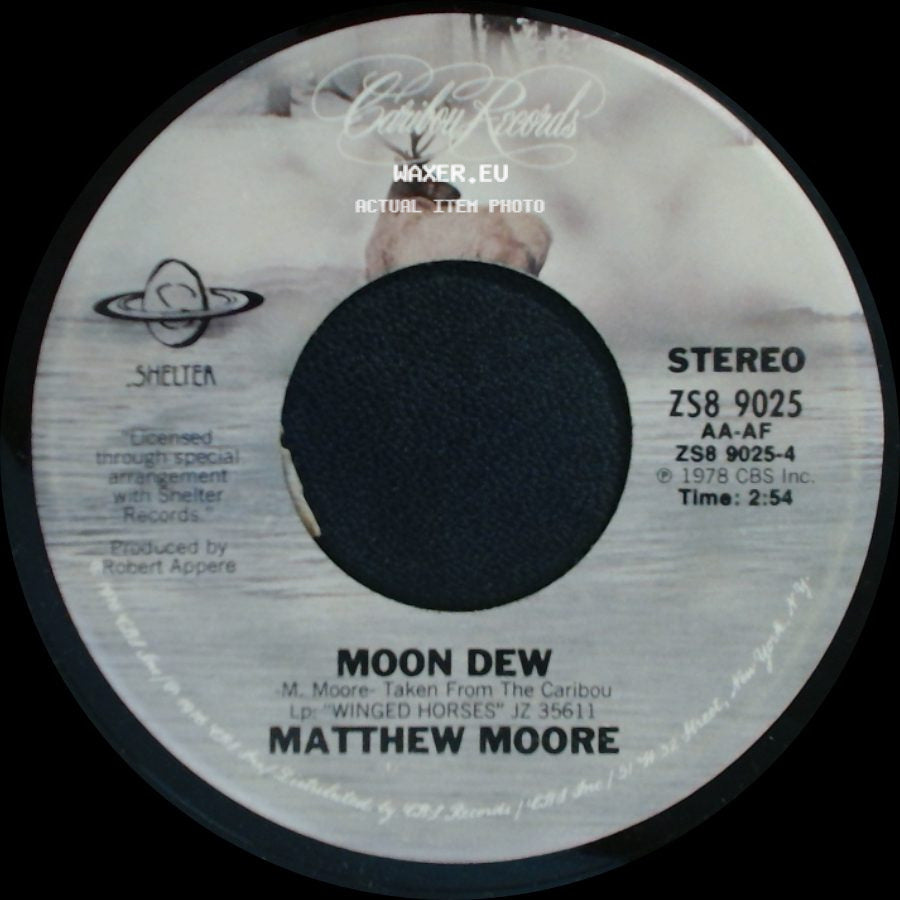 Matthew Moore - Moon Dew / Savannah side A