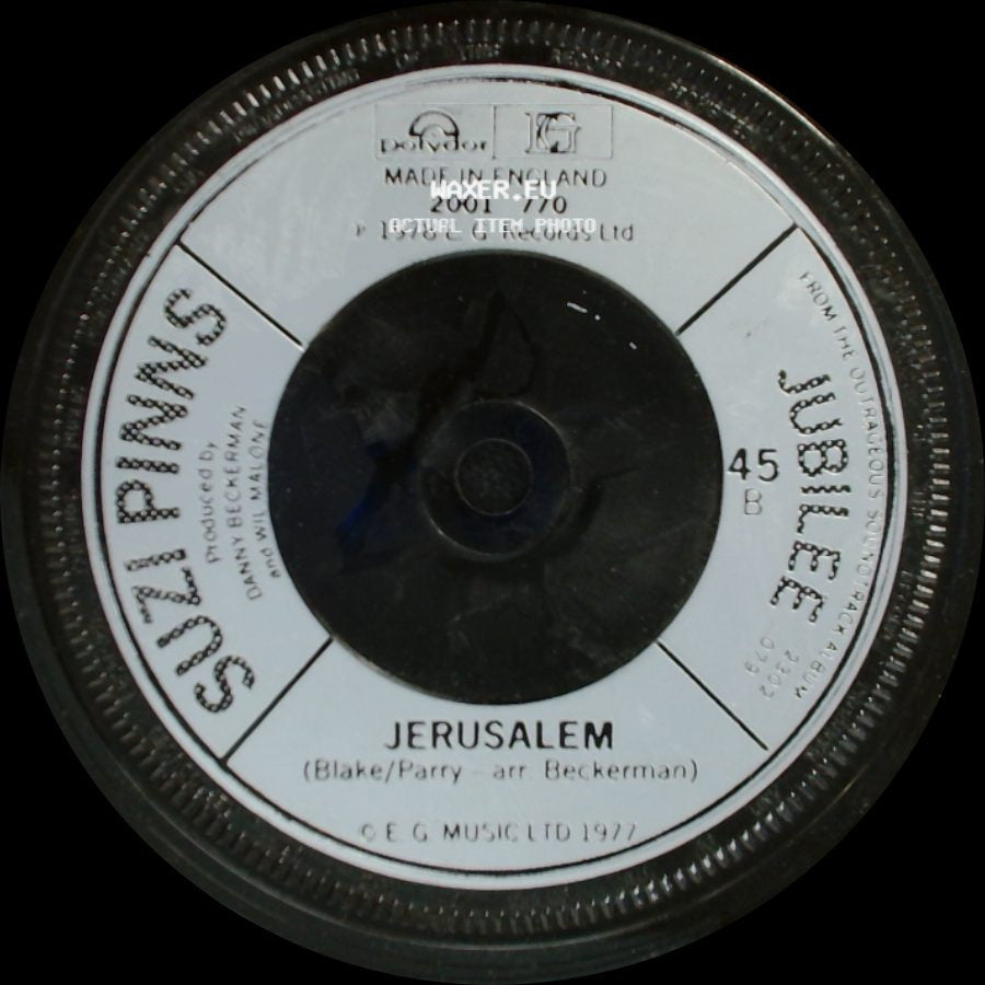 Snaz Pins / Sula Pinx - Rule Britannia / Jerusalem side B