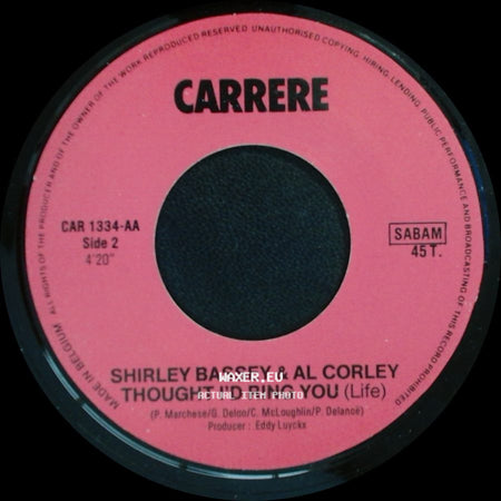 Shirley Bassey & Al Corley - Remember / Thought I'd Ring You (Life) side B