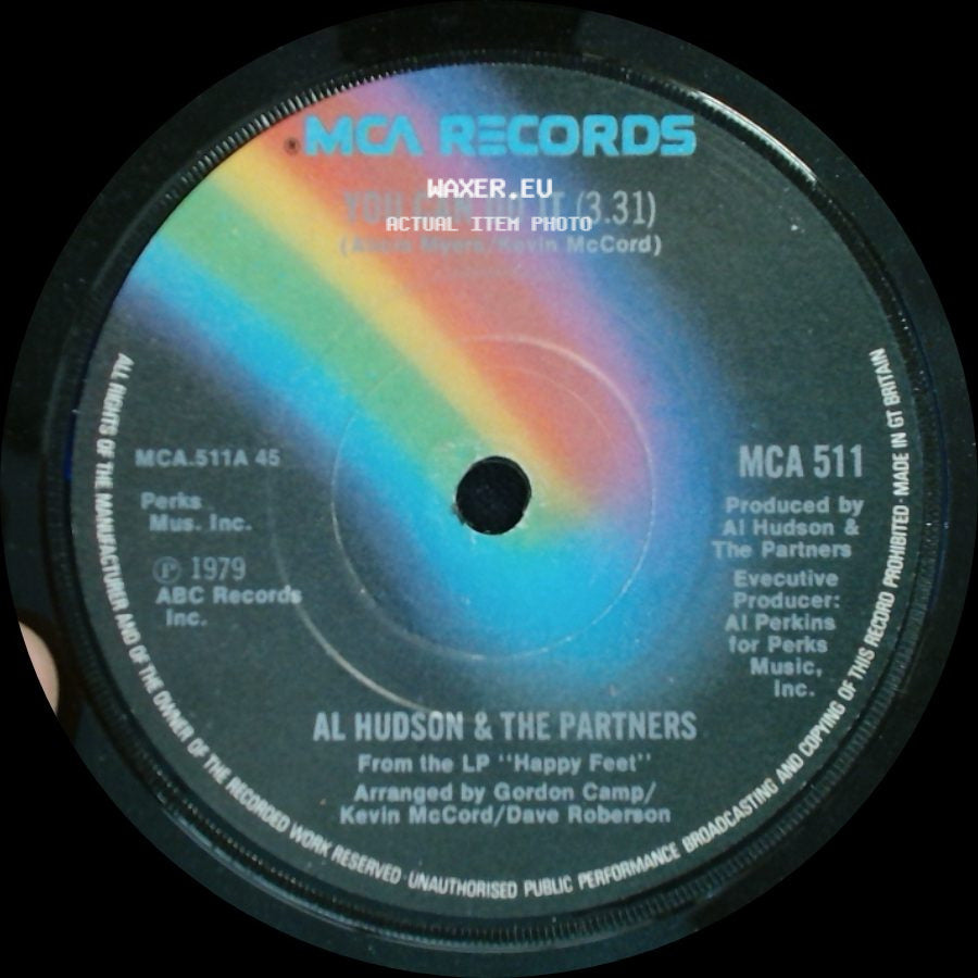 Al Hudson & The Partners - You Can Do It (3.31) / Happy Feet (5.13) side A