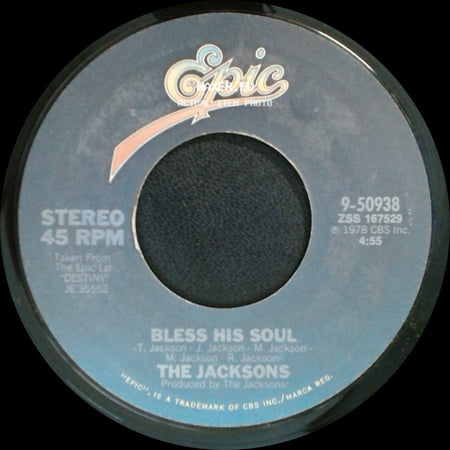 The Jacksons - Lovely One / Bless His Soul side B