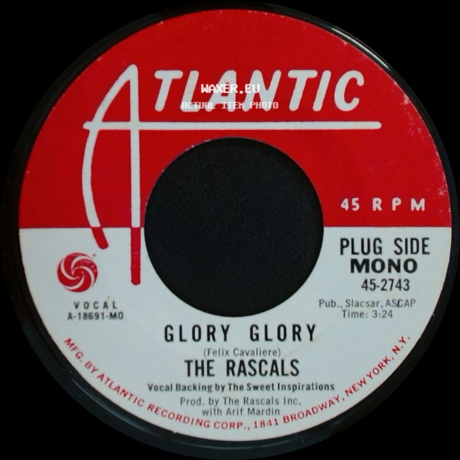 The Rascals - Glory Glory / Glory Glory side B