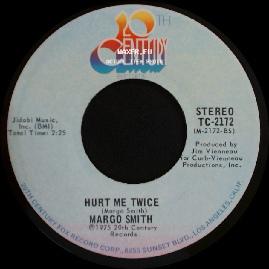 Margo Smith - There I Said It / Hurt Me Twice side B
