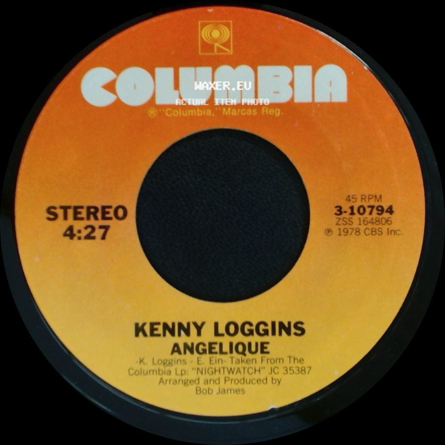 Kenny Loggins - Angelique / Whenever I Call You "Friend" side A
