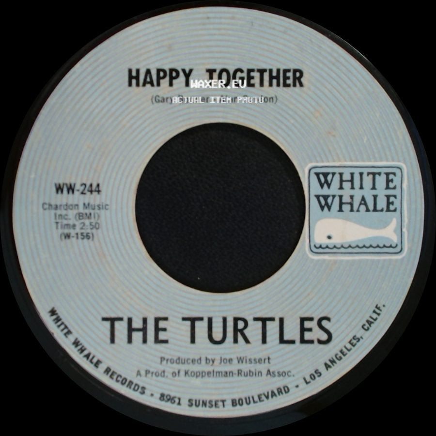 The Turtles - Like The Seasons / Happy Together side B