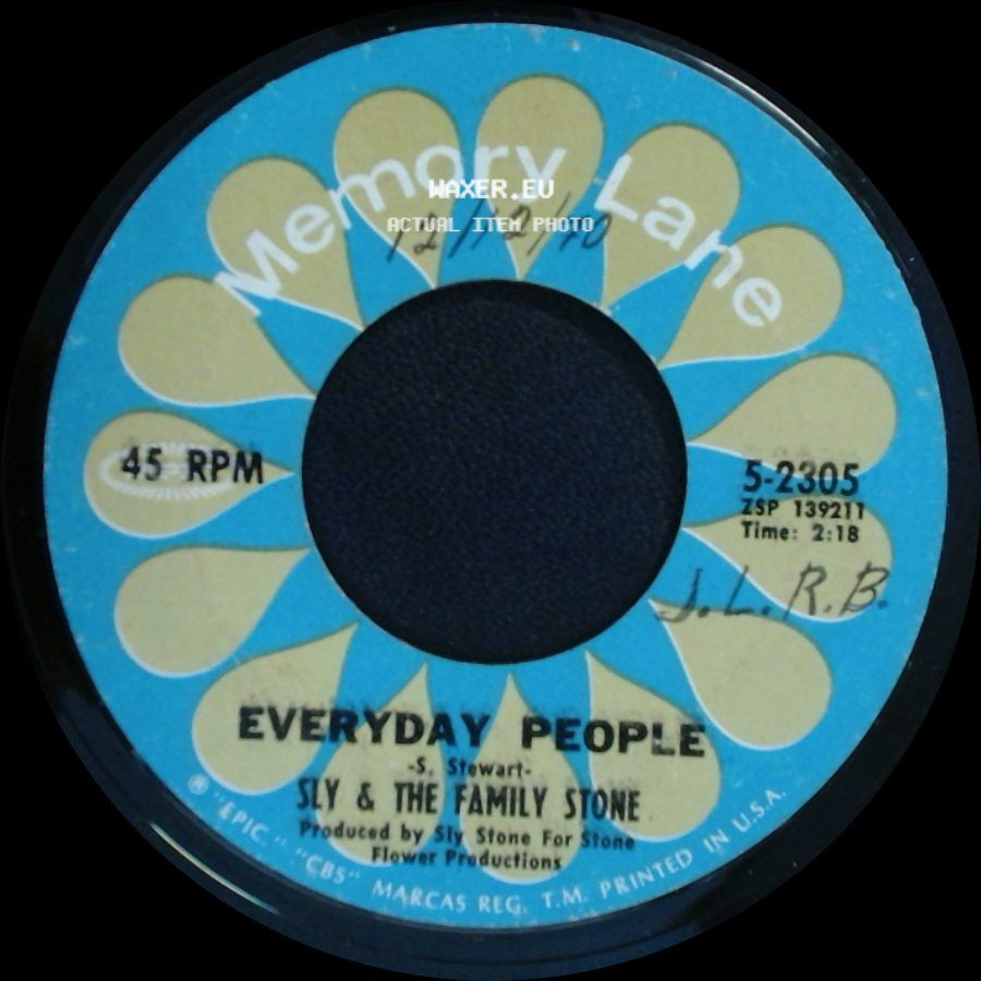 Sly & The Family Stone - Everyday People / Sing A Simple Song side A