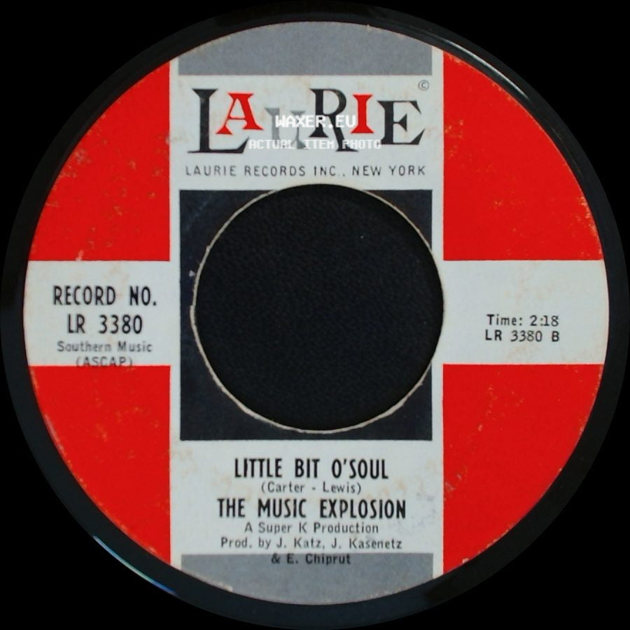The Music Explosion - Little Bit O'soul / I See The Light side A