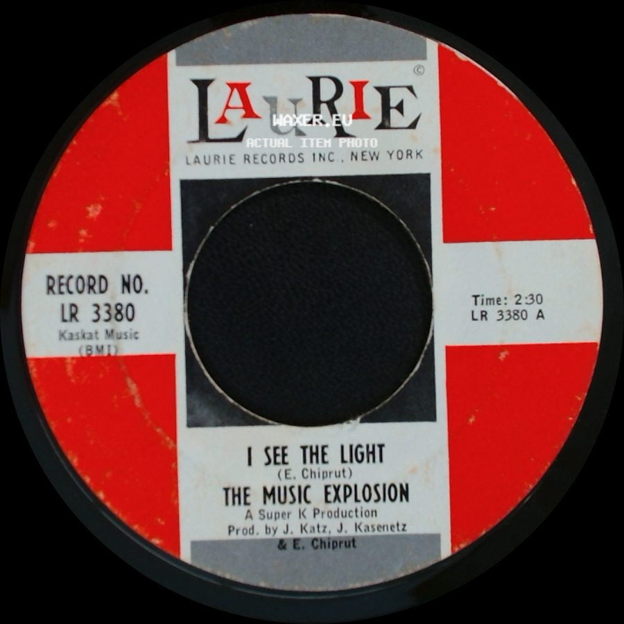 The Music Explosion - Little Bit O'soul / I See The Light side B