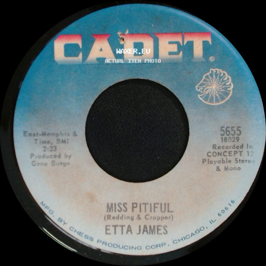 Etta James - Bobby Is His Name / Miss Pitiful side B