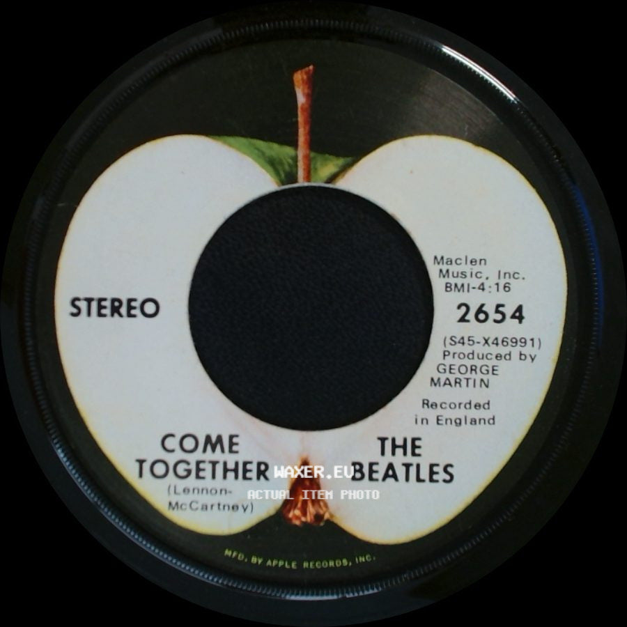 The Beatles - Something / Come Together side B