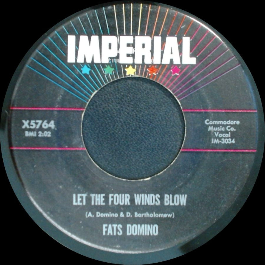 Fats Domino - Good Hearted Man / Let The Four Winds Blow side B