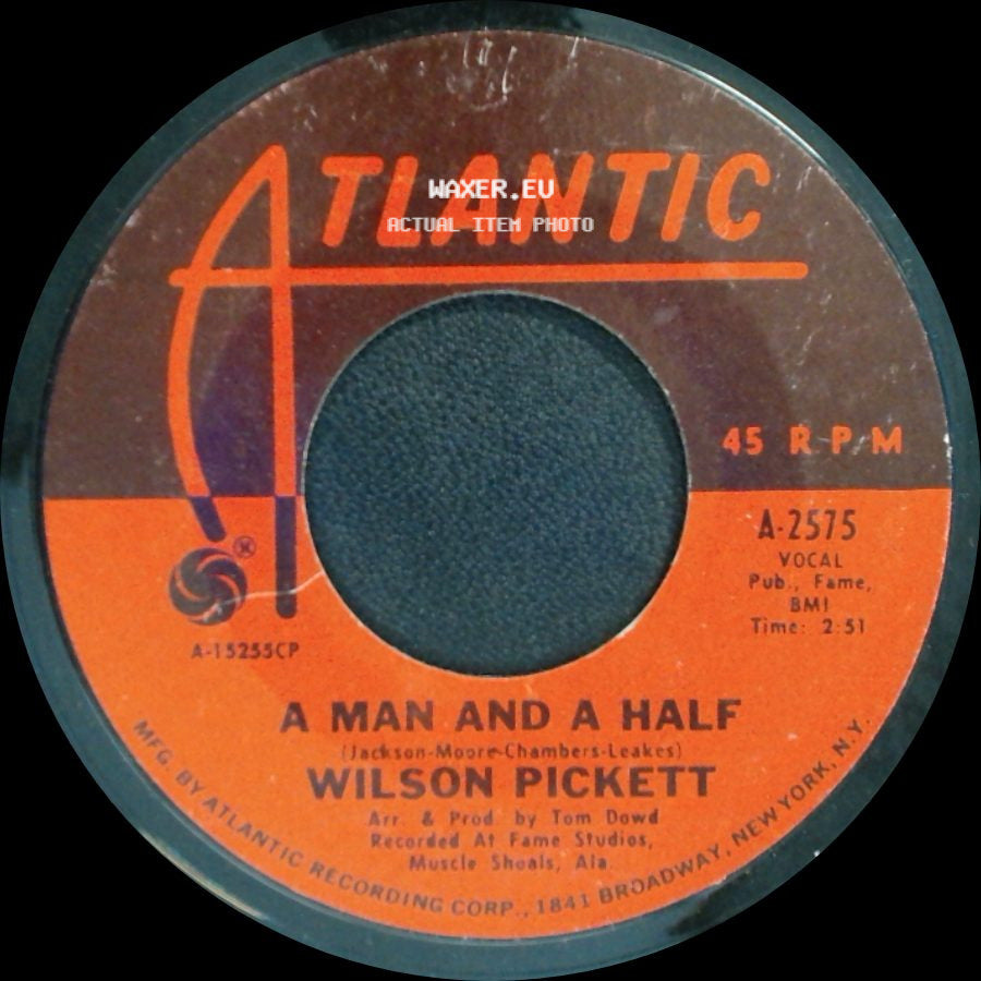 Wilson Pickett - People Make The World (What It Is) / A Man And A Half side B
