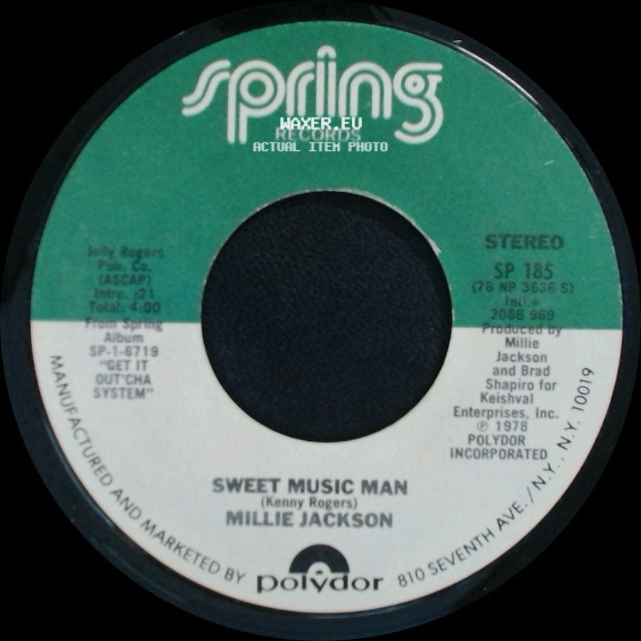 Millie Jackson - Go Out And Get Some (Get It Out'cha System) / Sweet Music Man side B