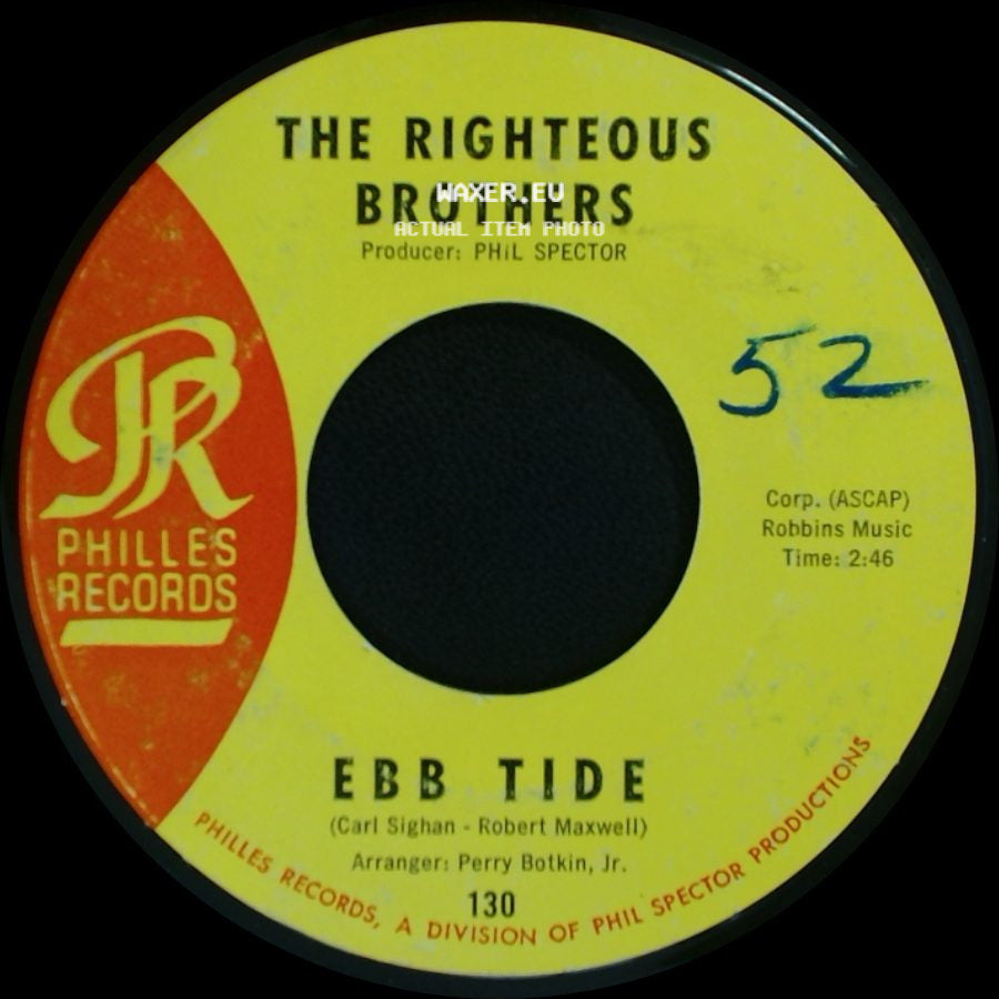 The Righteous Brothers - (I Love You) For Sentimental Reasons / Ebb Tide side B