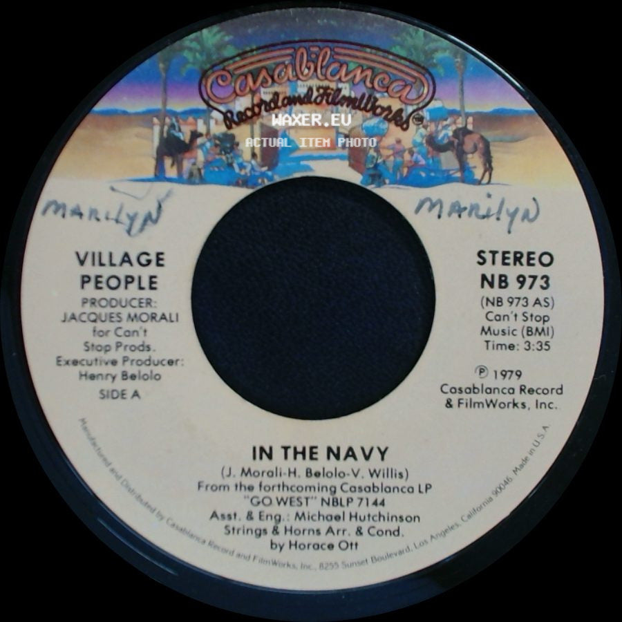 Village People - In The Navy / Manhattan Woman side A