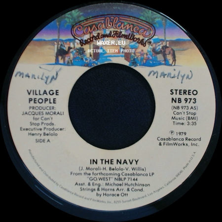 Village People - In The Navy / Manhattan Woman side A