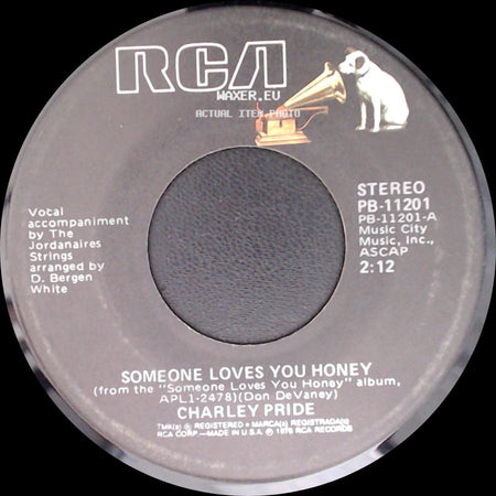 Charley Pride - Days Of Our Lives / Someone Loves You Honey side B