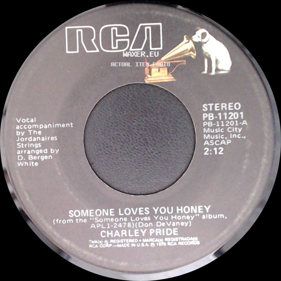 Charley Pride - Days Of Our Lives / Someone Loves You Honey side B