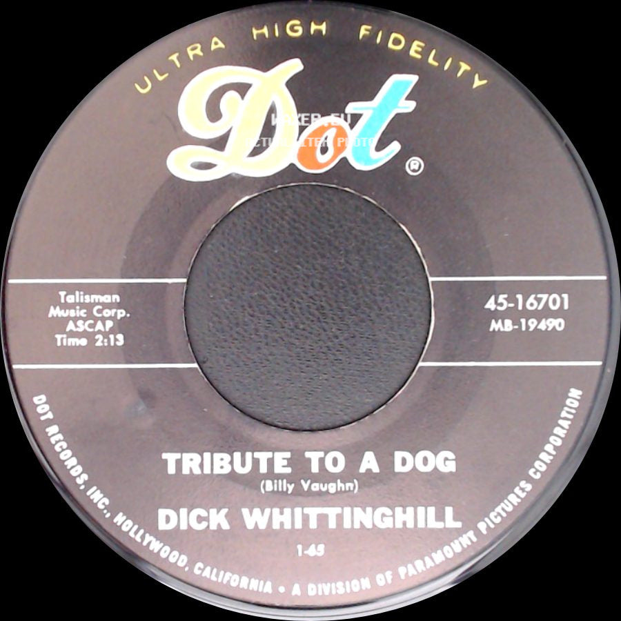 Dick Whittinghill - Tribute To A Dog / The Square side A