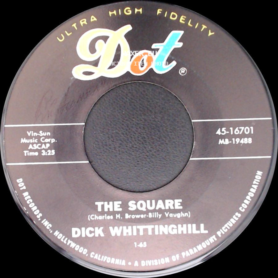 Dick Whittinghill - Tribute To A Dog / The Square side B