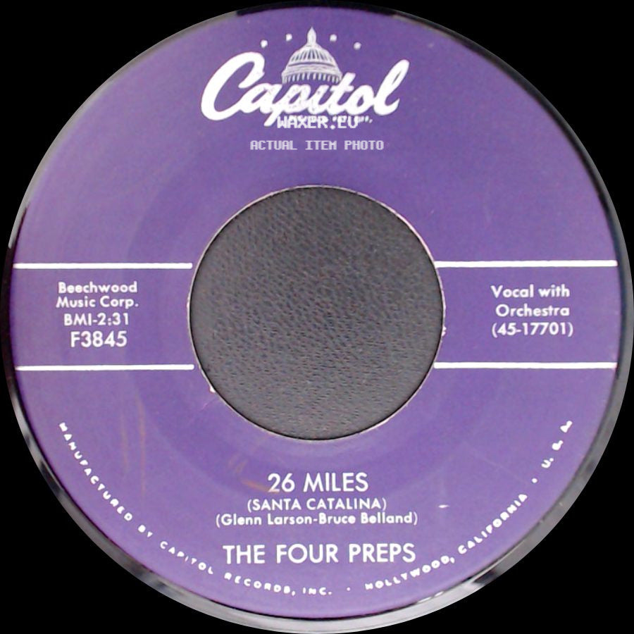 The Four Preps - It's You / 26 Miles (Santa Catalina) side B