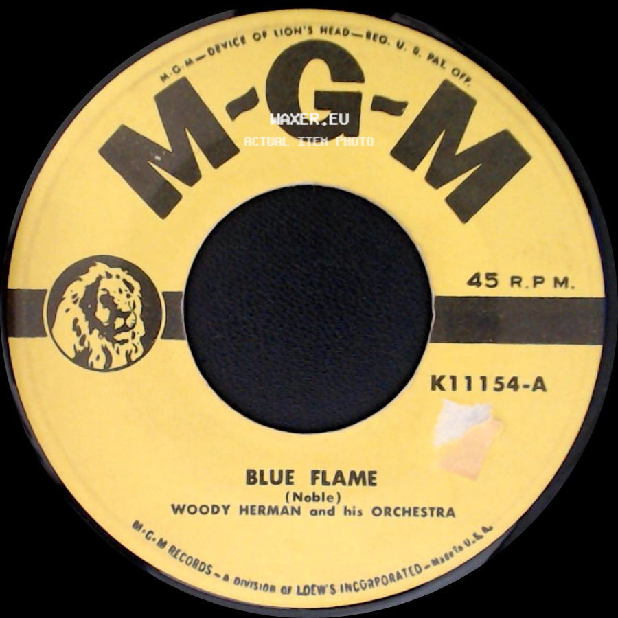 Woody Herman And His Orchestra - New Golden Wedding / Blue Flame side B