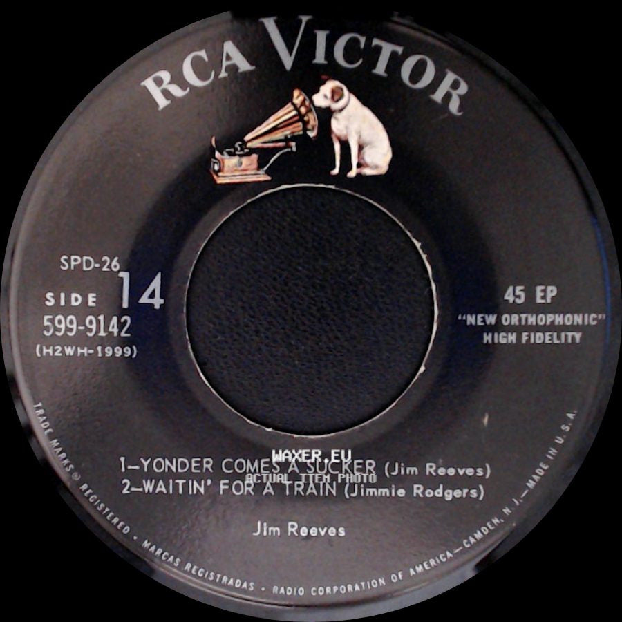 Jim Reeves - Unknown Title A / Unknown Title B side A
