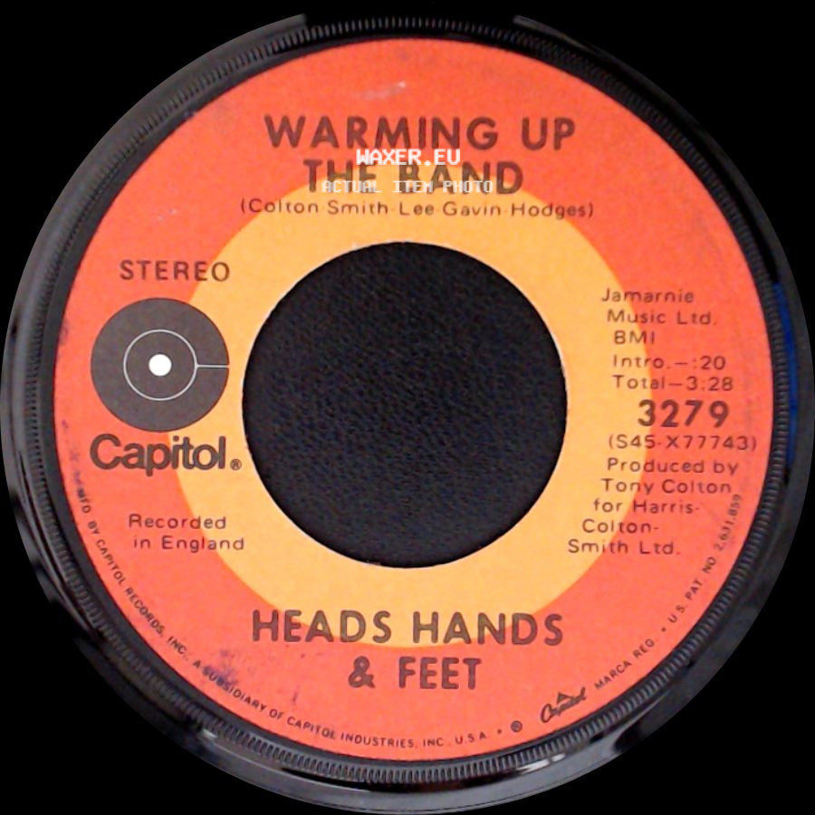 Heads Hands & Feet - Silver Mine / Warming Up The Band side B