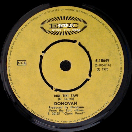 Donovan - Riki Tiki Tavi / Roots Of Oak side A
