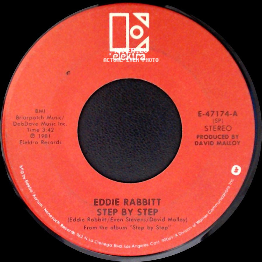Eddie Rabbitt - Step By Step / My Only Wish side A