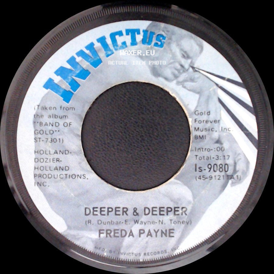 Freda Payne - Unhooked Generation / Deeper & Deeper side B