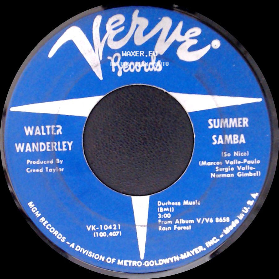 Walter Wanderley - Summer Samba / Call Me side A