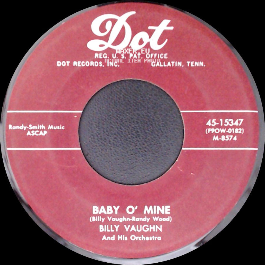 Billy Vaughn And His Orchestra - Baby O' Mine / Silver Moon side A