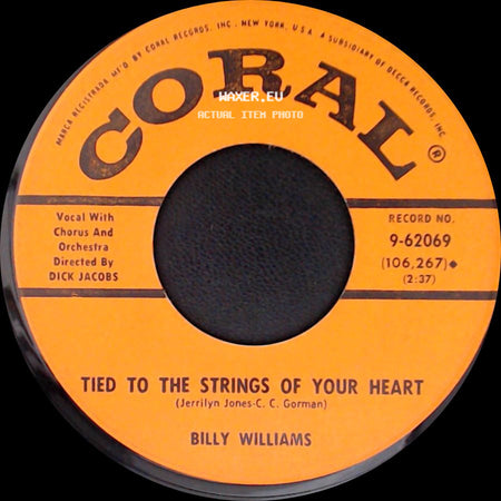 Billy Williams - Tied To The Strings Of Your Heart / Nola side A