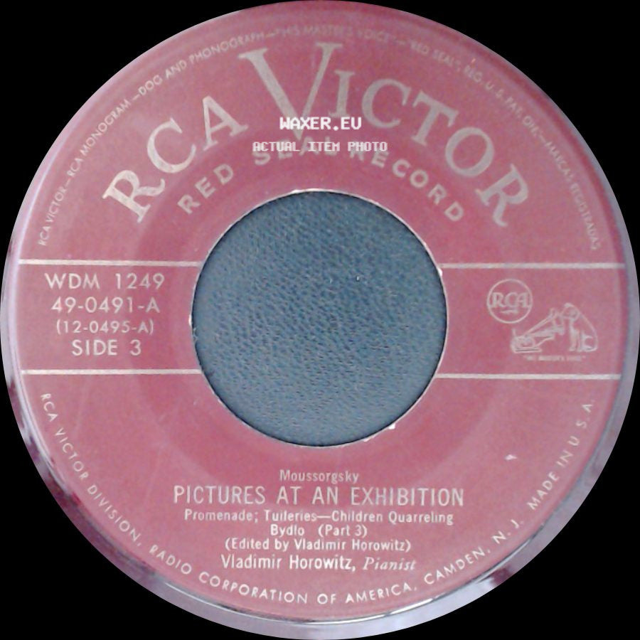 Vladimir Horowitz - Pictures At An Exhibition (The Hut Of Baba Yaga) (Part 6) / Pictures At An Exhibition side B