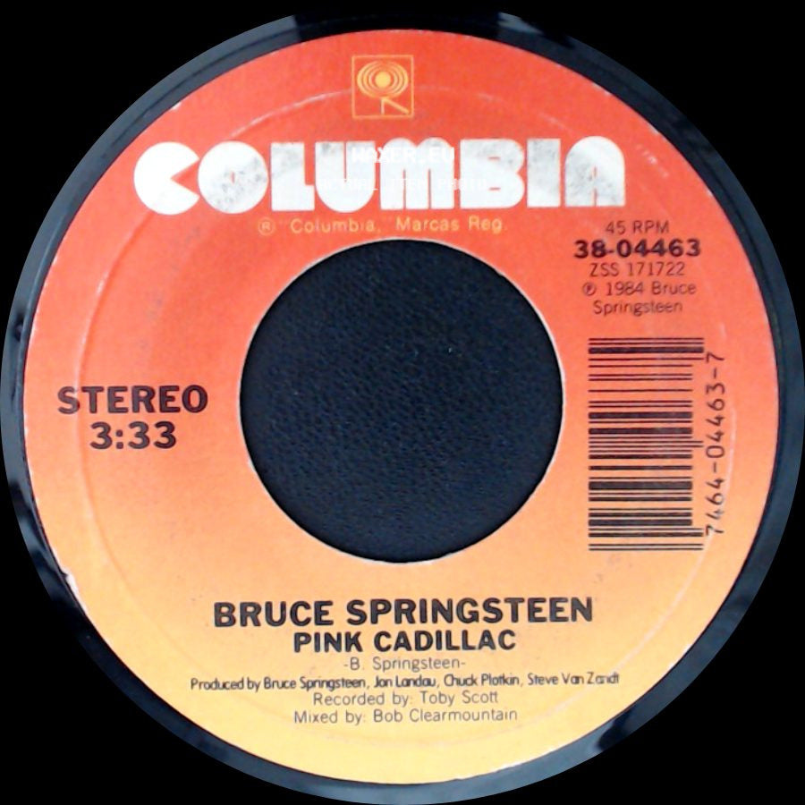 Bruce Springsteen - Pink Cadillac / Dancing In The Dark side A