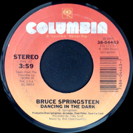 Bruce Springsteen - Pink Cadillac / Dancing In The Dark side B