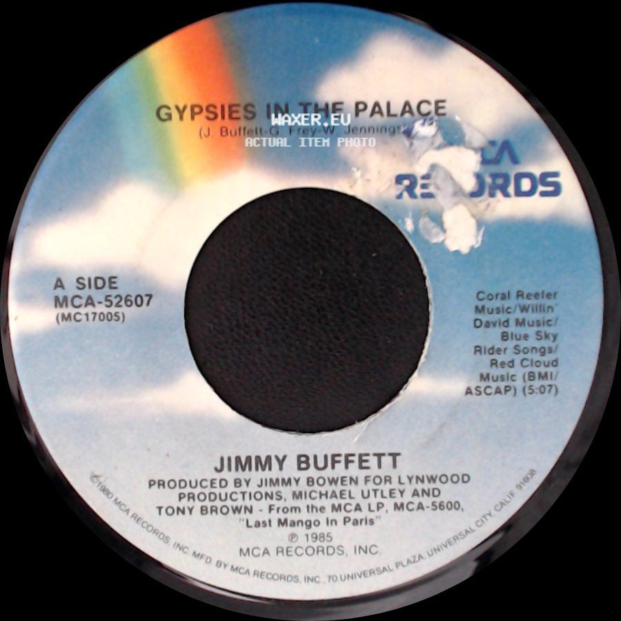 Jimmy Buffett - Gypsies In The Palace / Jolly Mon Sing side A