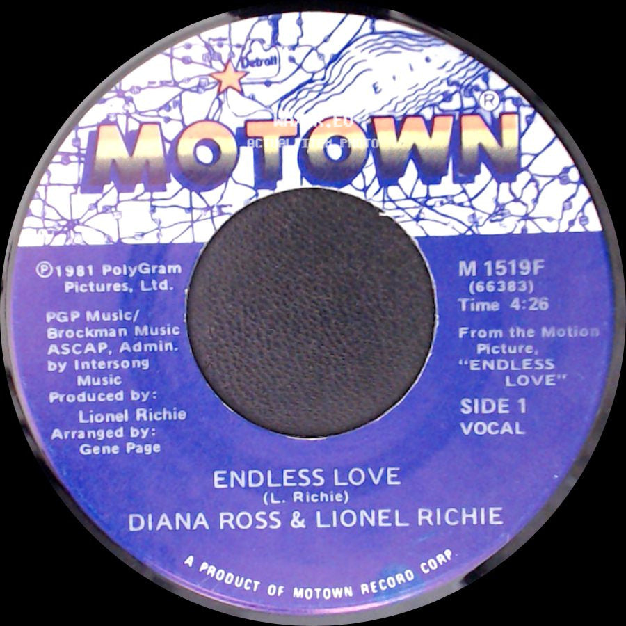 Diana Ross & Lionel Richie - Endless Love / Endless Love side A