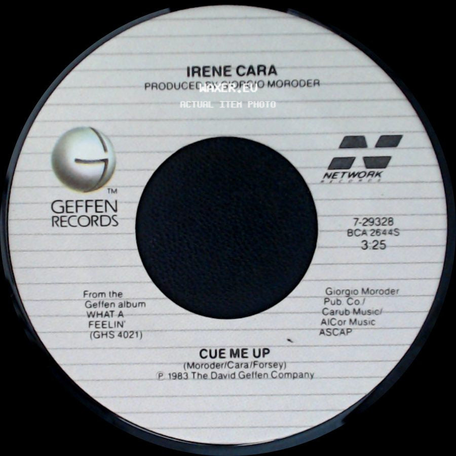 Irene Cara - Cue Me Up / Breakdance side A