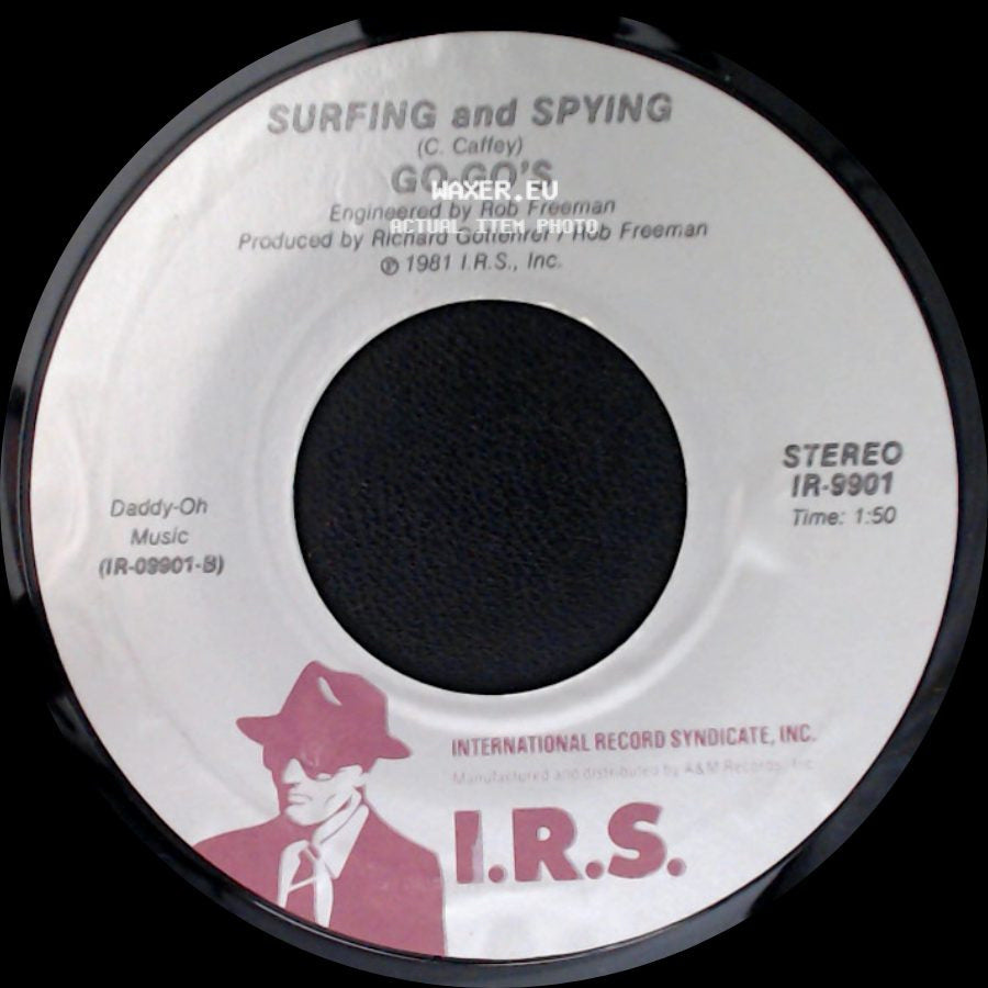 Go-Go's - Our Lips Are Sealed / Surfing And Spying side B