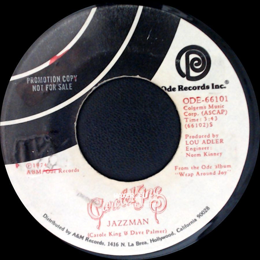 Carole King - Jazzman / Jazzman side B