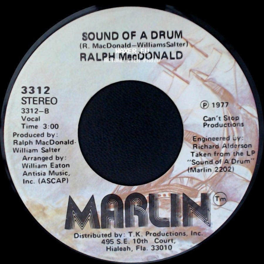 Ralph Macdonald - Sound Of A Drum / Jam On The Groove side A