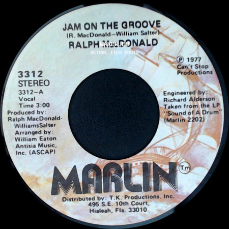 Ralph Macdonald - Sound Of A Drum / Jam On The Groove side B