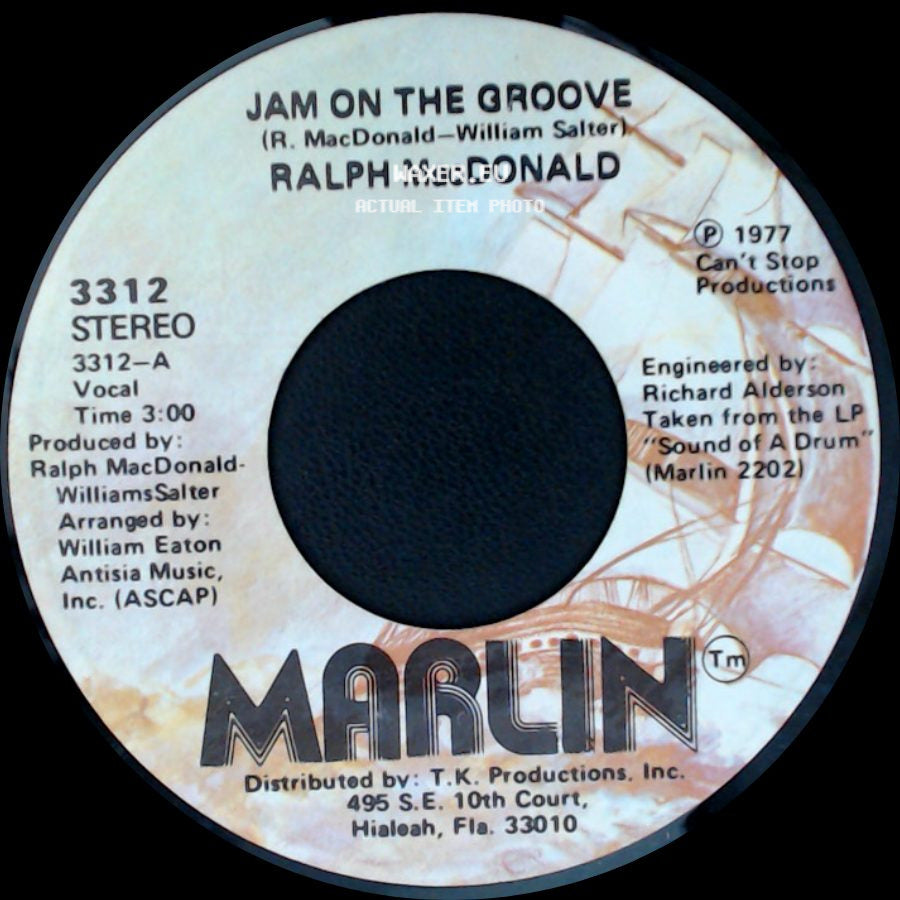 Ralph Macdonald - Sound Of A Drum / Jam On The Groove side B