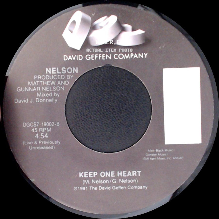 Nelson - Keep One Heart / More Than Ever side A