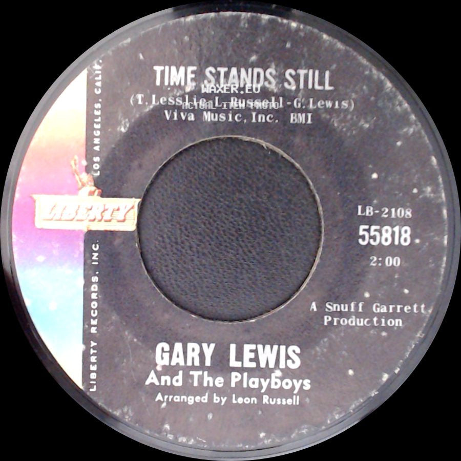 Gary Lewis And The Playboys - Everybody Loves A Clown / Time Stands Still side B