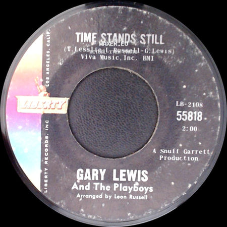 Gary Lewis And The Playboys - Everybody Loves A Clown / Time Stands Still side B