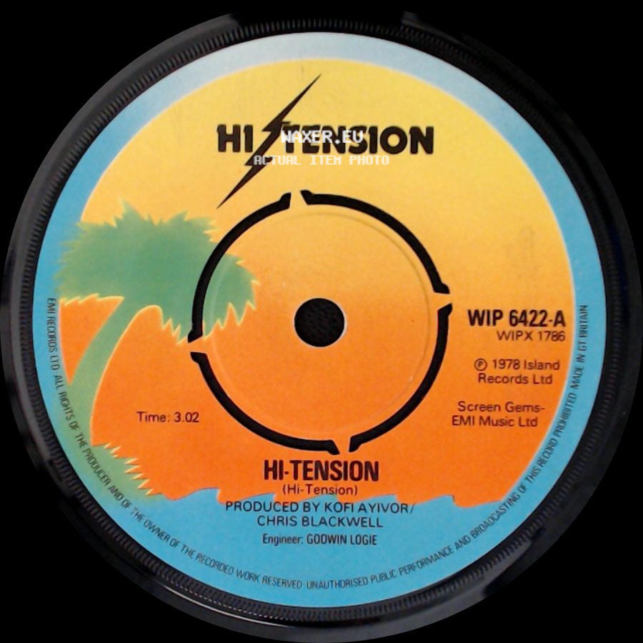 Hi-Tension - Girl I Betcha / Hi-Tension side B