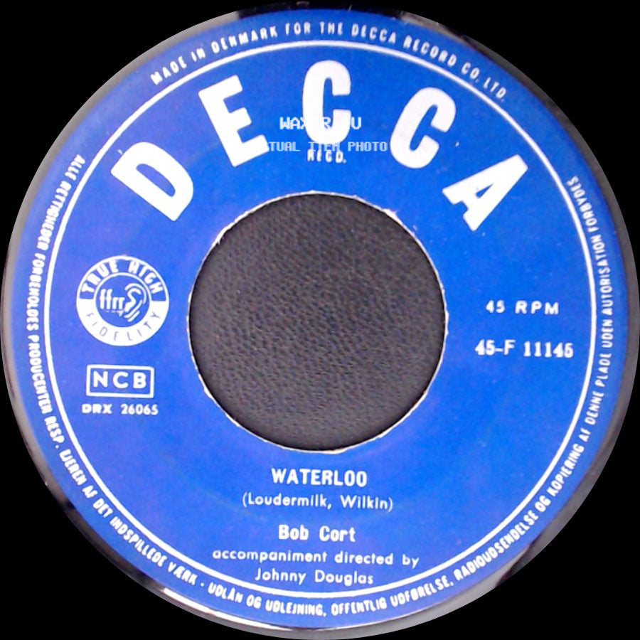 Bob Cort - Waterloo / Battle Of New Orleans side A